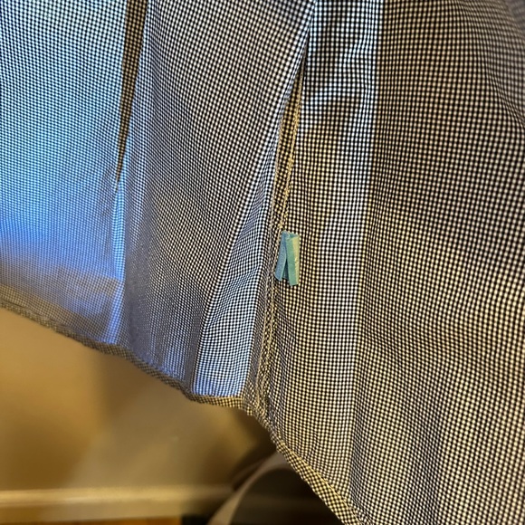 J. Mclaughlin Women Black and white checked Button Up  size 12 - Picture 8 of 10